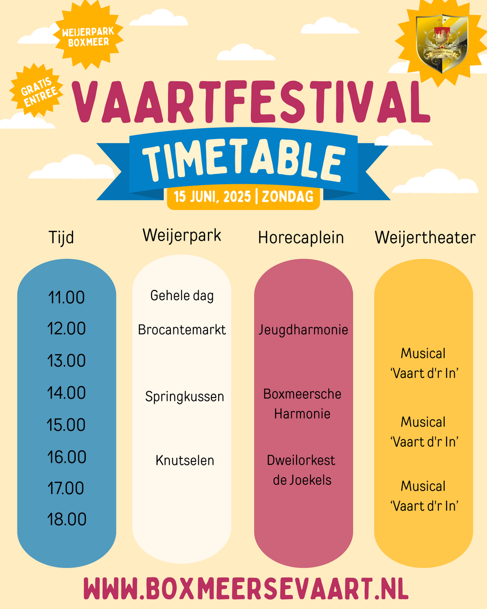 Programma Vaartfestival